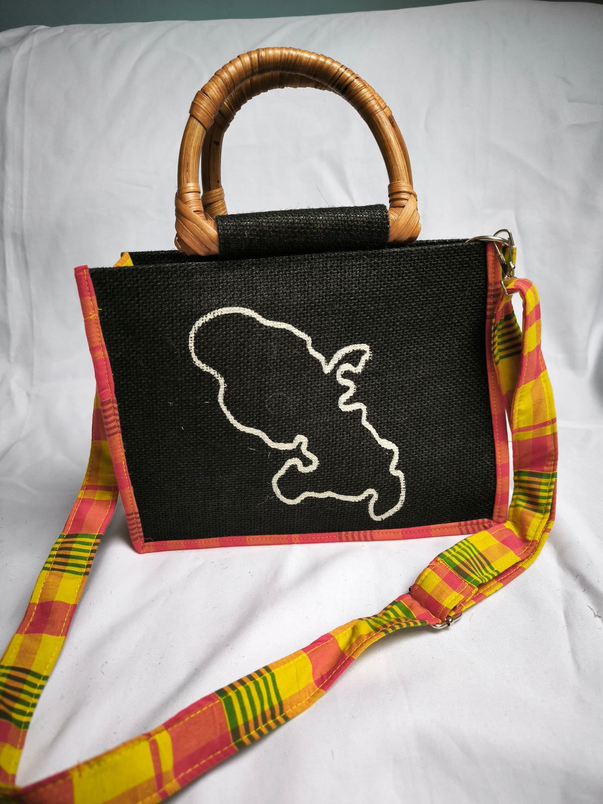 Madras carte Guadeloupe et Martinique