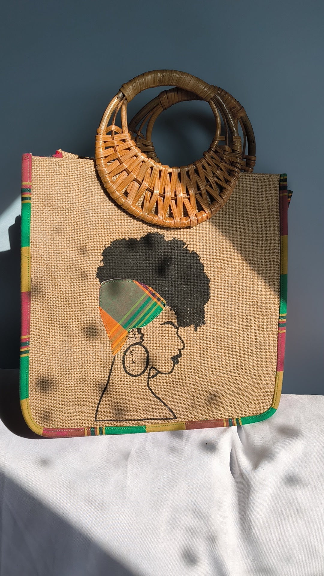 MAXI QUEEN -  Madras Multicolore