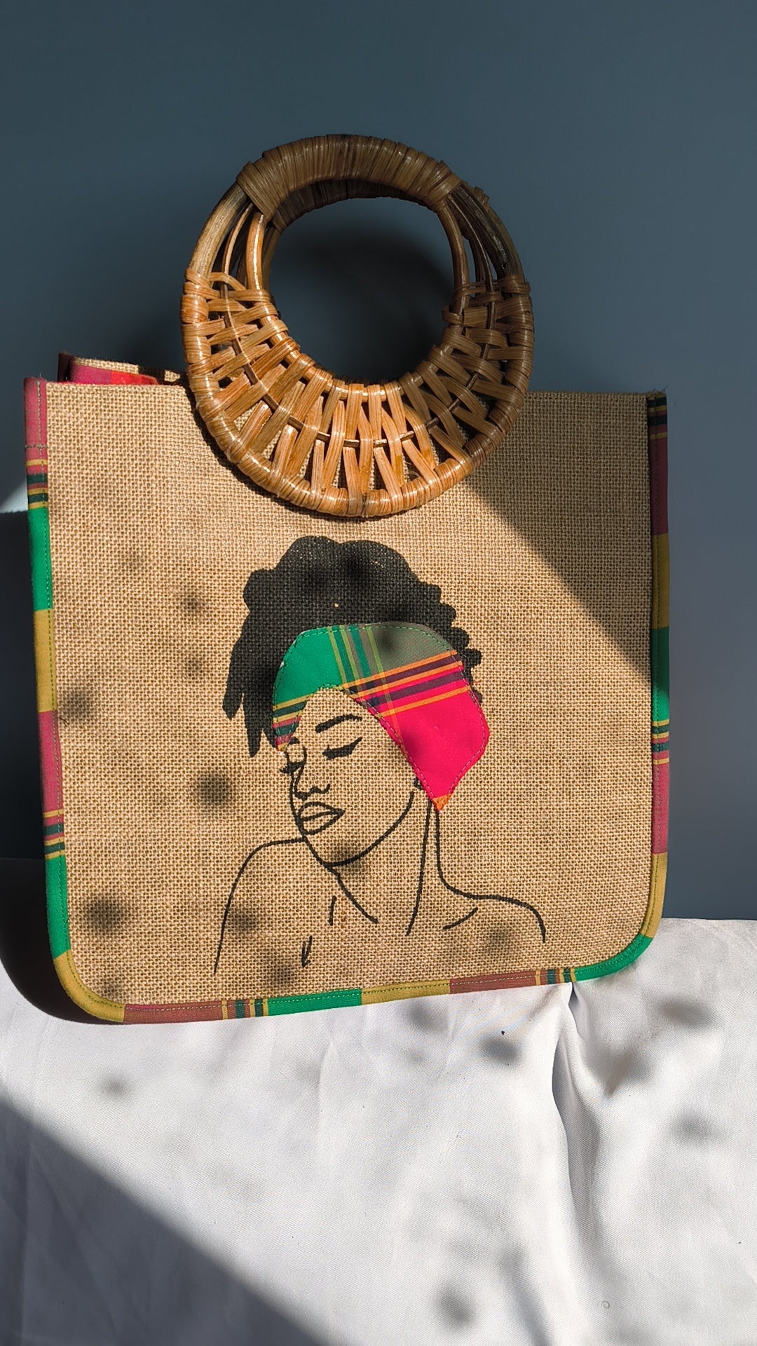 MAXI QUEEN -  Madras Multicolore